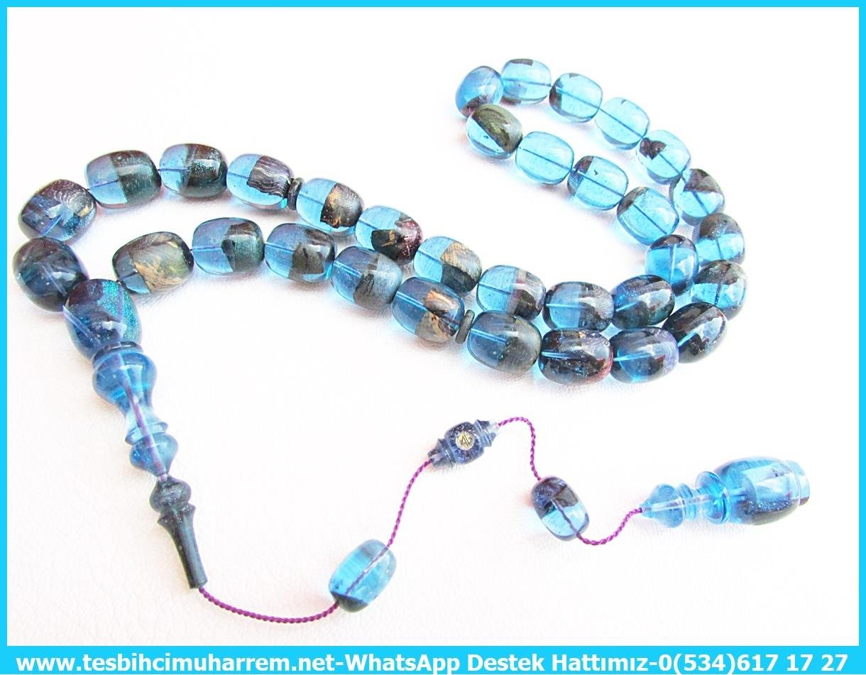 Katalin Ve Bağa TesbihlerTM13934Aykut Güner Usta Tornası Tespih |Sandwich I Multicolor Amboyna Wood Fenol Reçine Türkiye'de Bir İlk Stardust TesbihTespih Sandwich I Dünyada Bir İlk İroko Ağacı Fıçı Stardust Hazeran Tesbih