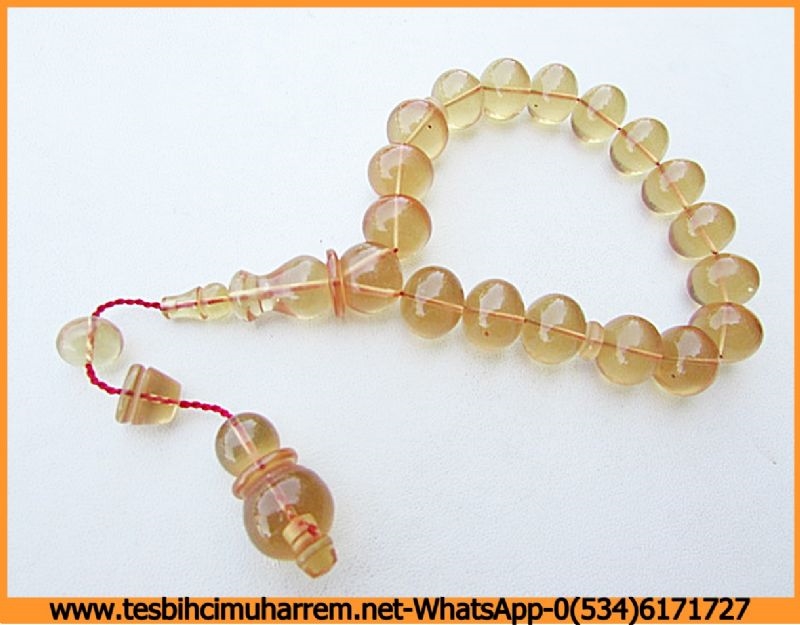 ATEŞ KEHRİBAR TESBİH 10,5x12,5 mm ZAİM  EFE