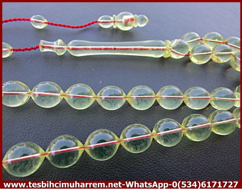 HAS DAMLA KEHRİBAR TESBİH 9*11 mm NATUREL HÜRKAN