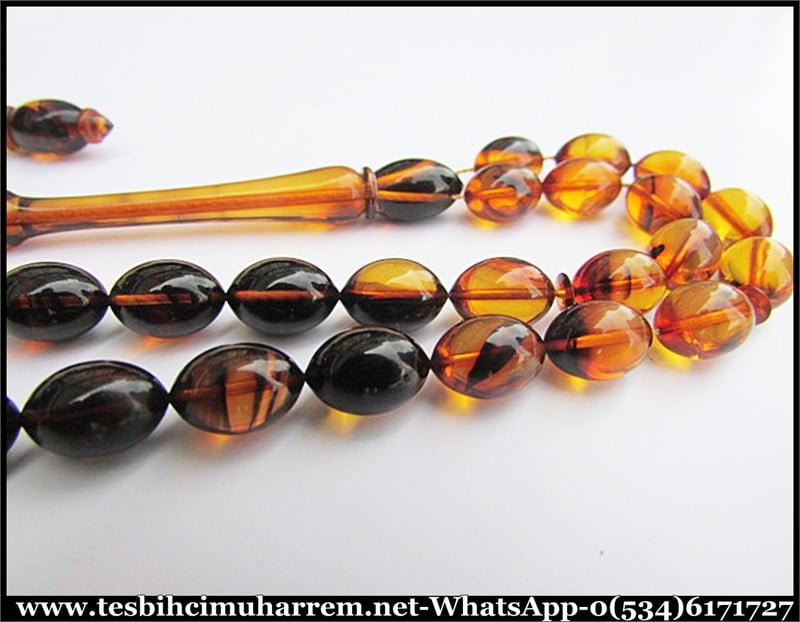 SIKMA KEHRİBAR TESBİH 7*10 mm SÜLEYMAN ARSLAN 
