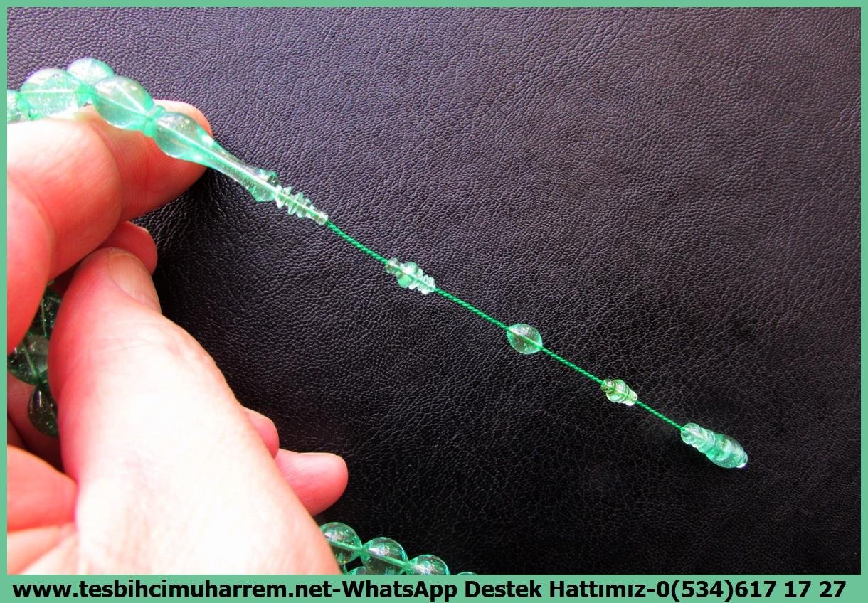 Zar Kehribar TesbihTM13978Beyzi Kesim Kemankeş Tespih: Aykut Güner Usta İşçilikli Simli Yeşil Eski Alman Zar Kehribar TesbihTespih Zar Kehribar I Eski Alman Blok Simli Yeşil Beyzi Kesim Kemankeş Tesbih 