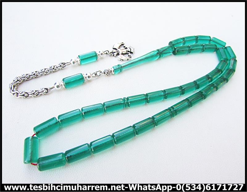 ATEŞ KEHRİBAR TESBİH 5,5*10,5 mm İNTİBAH