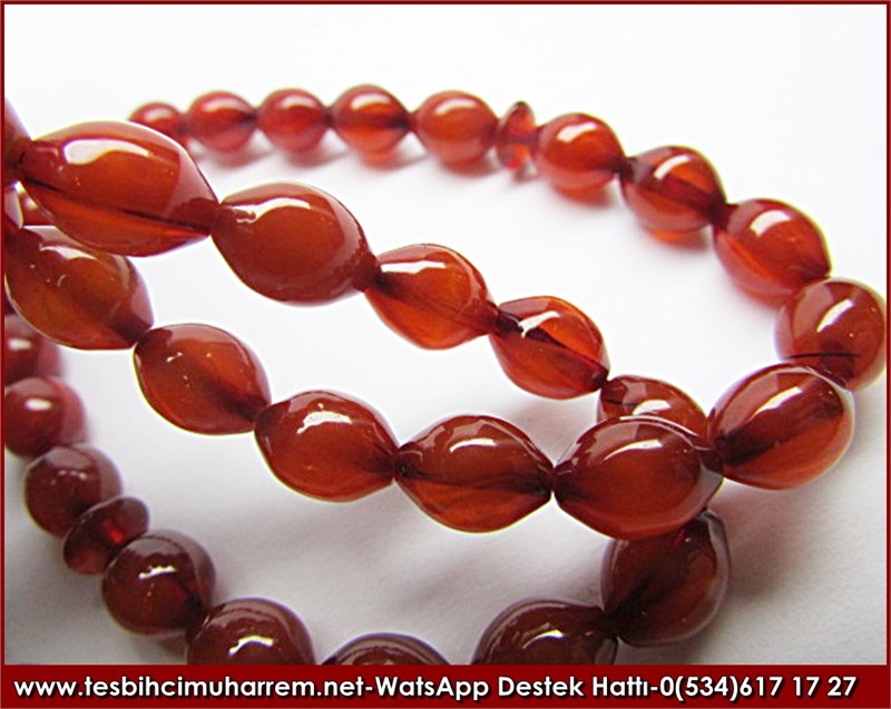 Bileklik Eski Osmanlı Sıkma Kehribar Tesbih Hacı Bayram 