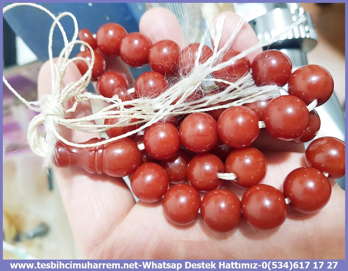 Hareli Damarlı Sarı Kehribar TesbihlerTM13437Birkan Soylu Usta El İşçiliği Tespih | Maskot Efe Bileklik Boy, Eski Usül Kehribar, Osmanlı Form, Premium Küre Model 