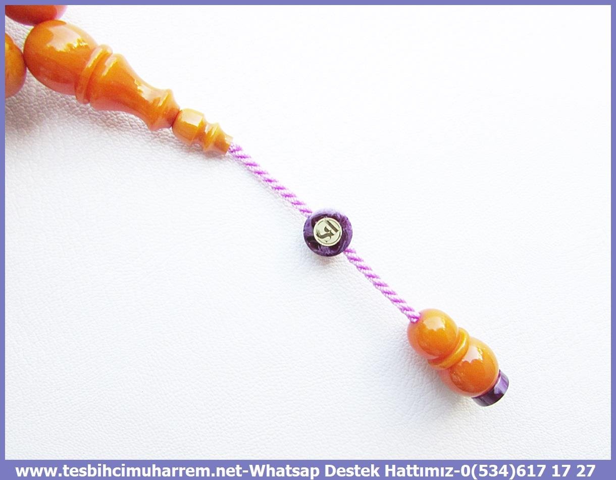 Hareli Damarlı Sarı Kehribar TesbihlerTM13437Birkan Soylu Usta El İşçiliği Tespih | Maskot Efe Bileklik Boy, Eski Usül Kehribar, Osmanlı Form, Premium Küre Model 