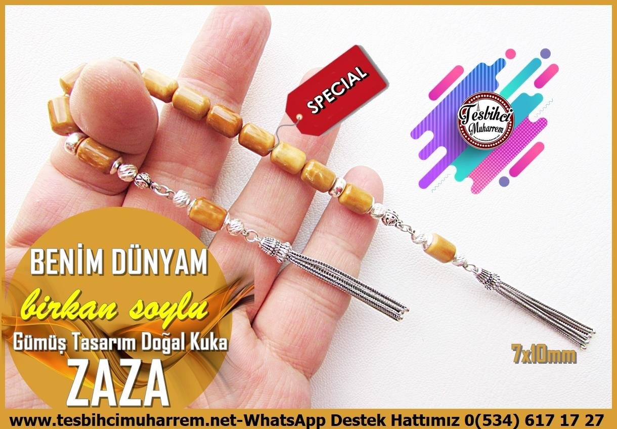 Zaza Selçuklu Sallaması TesbihlerTM14087Birkan Soylu Usta El İşçiliği Zaza Sallama Tespih | Naturel Ceviz Süt Kuka, Lifsiz,Tertemiz Profesyonel “Benim Dünyam”TesbihTespih Zaza Sallama I Özel Full Gümüş Tasarım Kuka Cevizi Benim Dünyam Tesbih 