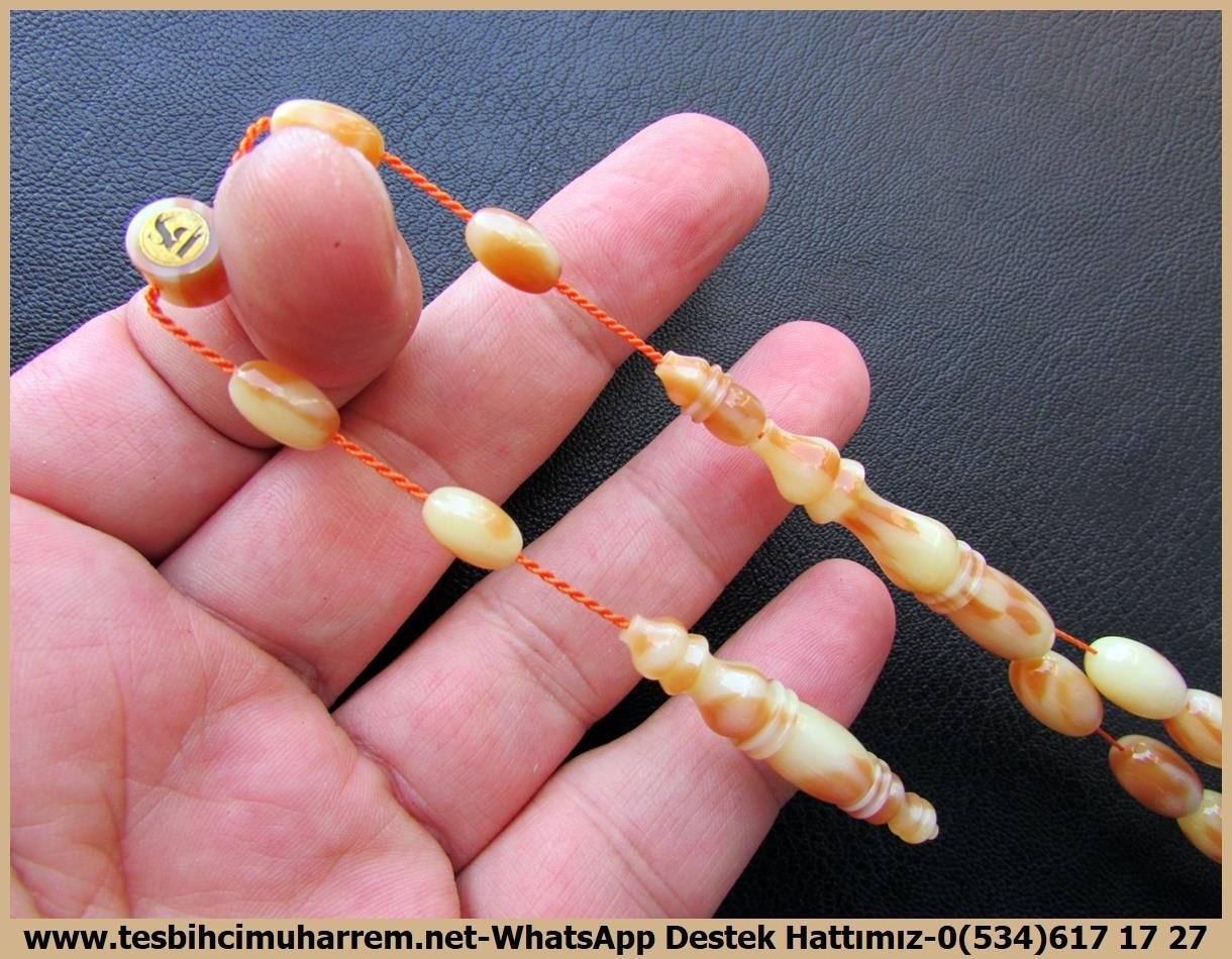 Galanit TesbihTM13936Birkan Soylu Usta İşçilikli Tespih | Eski Galalith, Krem Karamel Renk, Badem Kesim, Limited Edition “Creme Brulee”TesbihTespih Eski Galalith I Krem Karamel Badem Kesim Limited Editon Creme Brulee Kolleksiyonluk Tesbih 