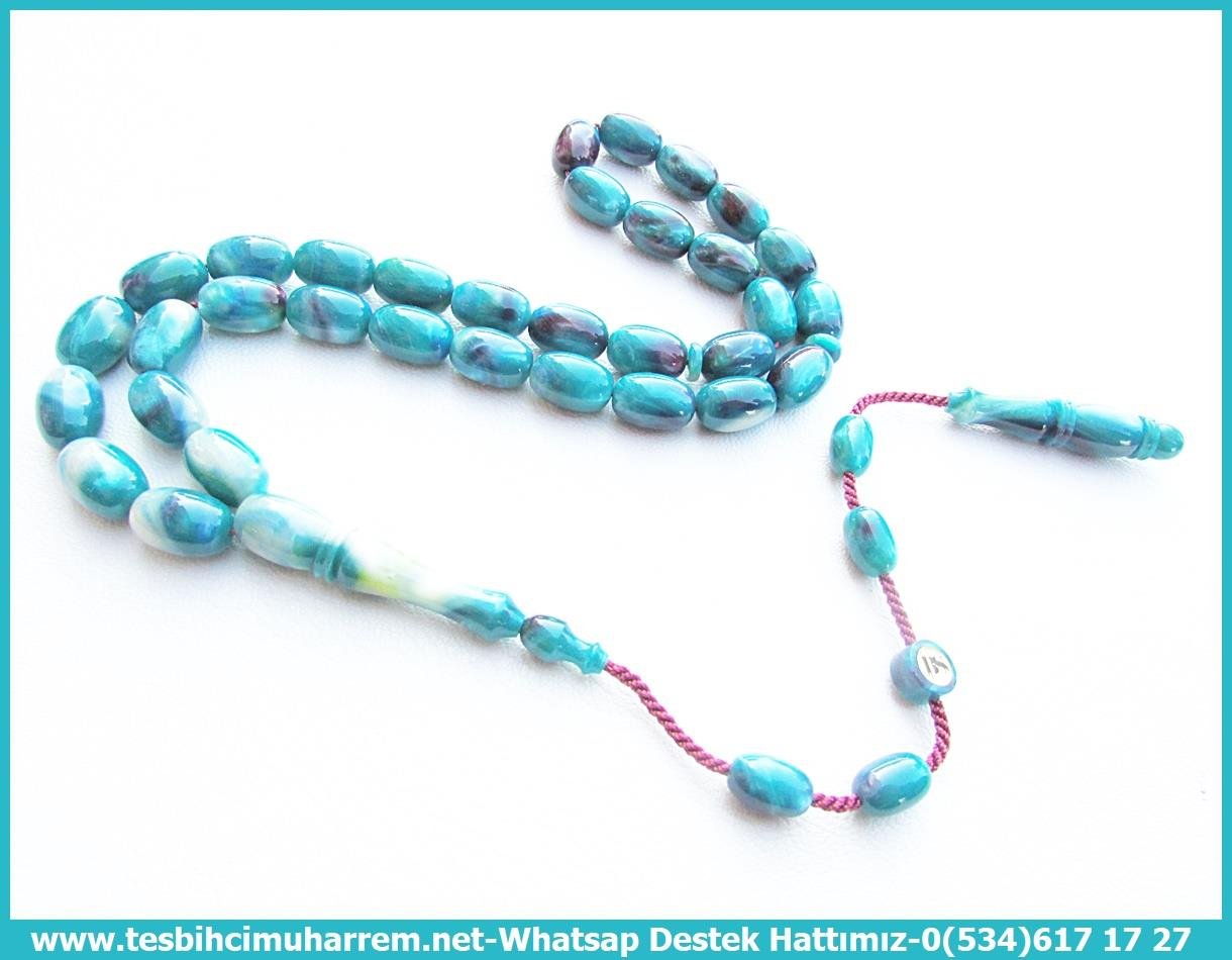 Katalin Ve Bağa TesbihlerTM13562Birkan Soylu Usta Premium Tespih | Katalin, Eski Usul Osmanlı Formlu, Kolye Modeli, Çok Renkli 