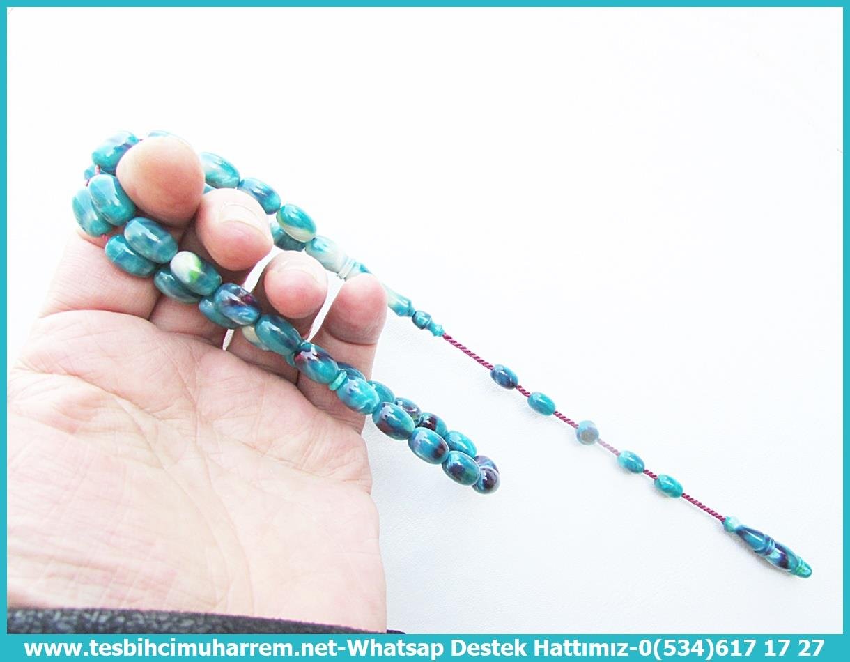 Katalin Ve Bağa TesbihlerTM13562Birkan Soylu Usta Premium Tespih | Katalin, Eski Usul Osmanlı Formlu, Kolye Modeli, Çok Renkli 