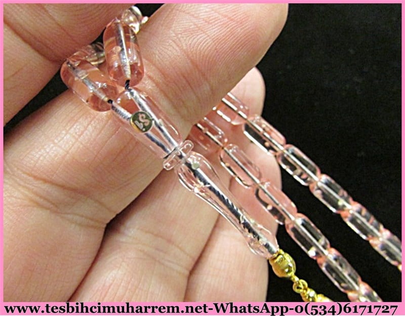 KATALİN TESBİH 5,5*10,5 mm ALTIN PÜSKÜLLÜ HELENA