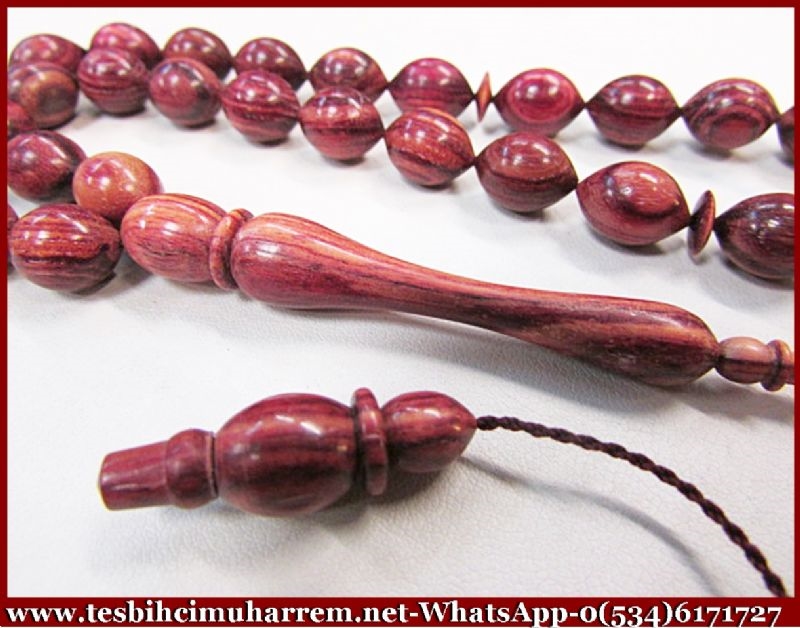 JAPON KİRAZI AĞACI TESBİH 9x12 mm OMOSHİROİ SAKURA