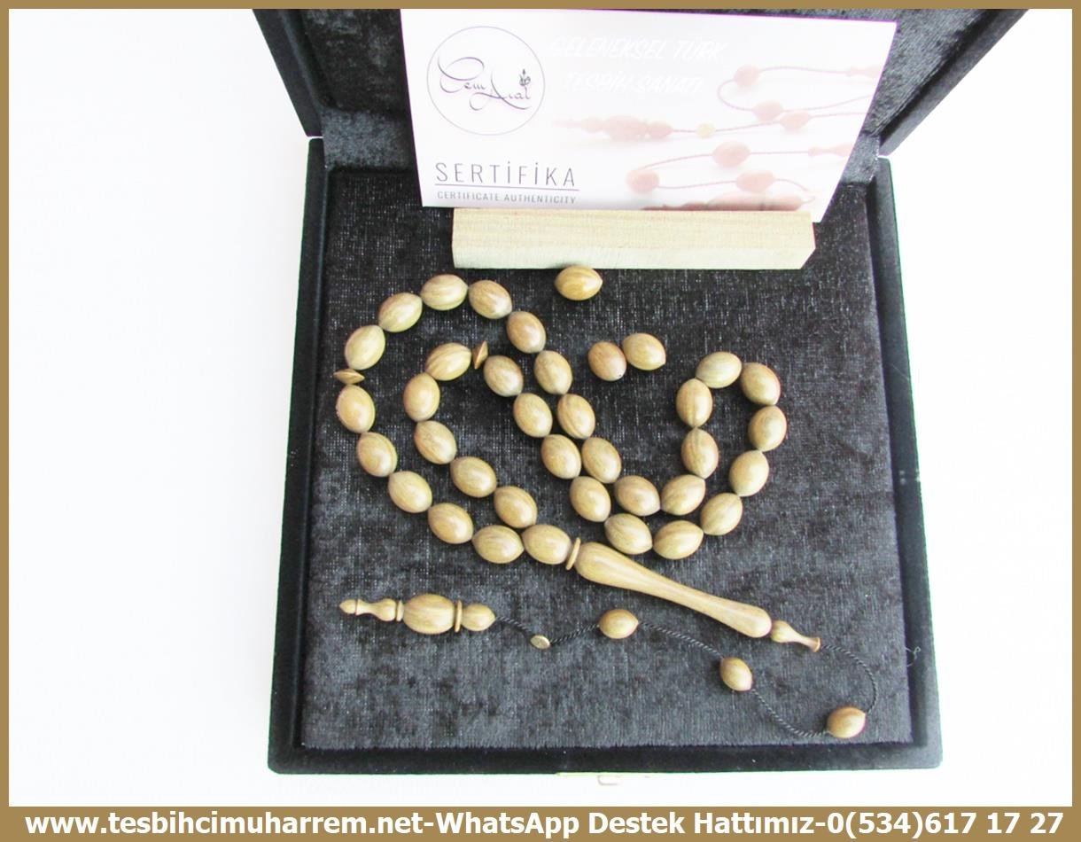 Pelesenk Ağacı TesbihlerTM13955Cem Aral Usta İşçilikli Tespih Doğal Yeşil Pelesenk I Özel Kutusunda Sertifikalı Premium ''Meşk'' TesbihTespih Yeşil Pelesenk I Özel Kutusunda Sertifikalı Premium Meşk Tesbih