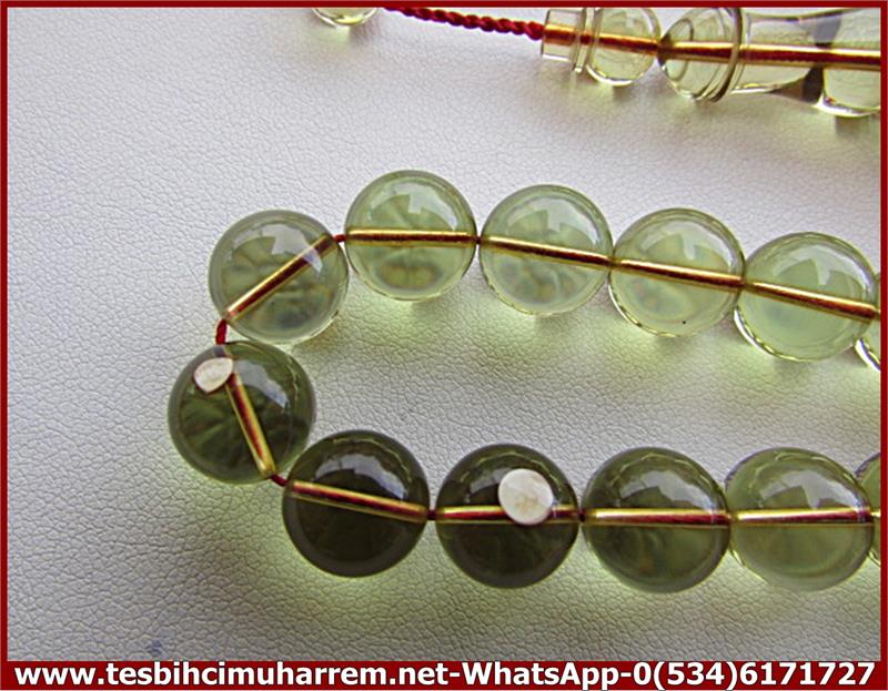 ZAR KEHRİBAR TESBİH 10*10 mm ESKİ ALMAN ASFER