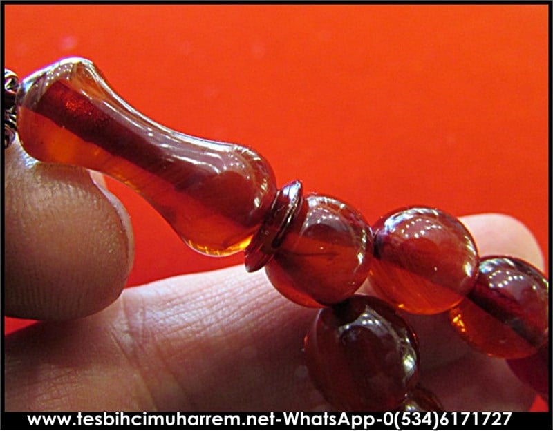 SIKMA KEHRİBAR TESBİH 11,5x11,5 mm ESKİ USÜL BALCI HALİL