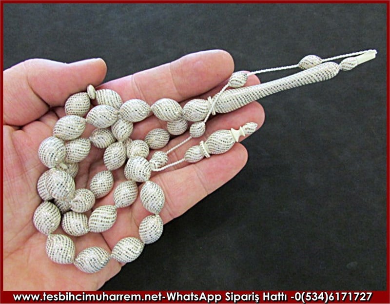 Ivory Rosary 11*16 mm Tesbihlerin Efendisi