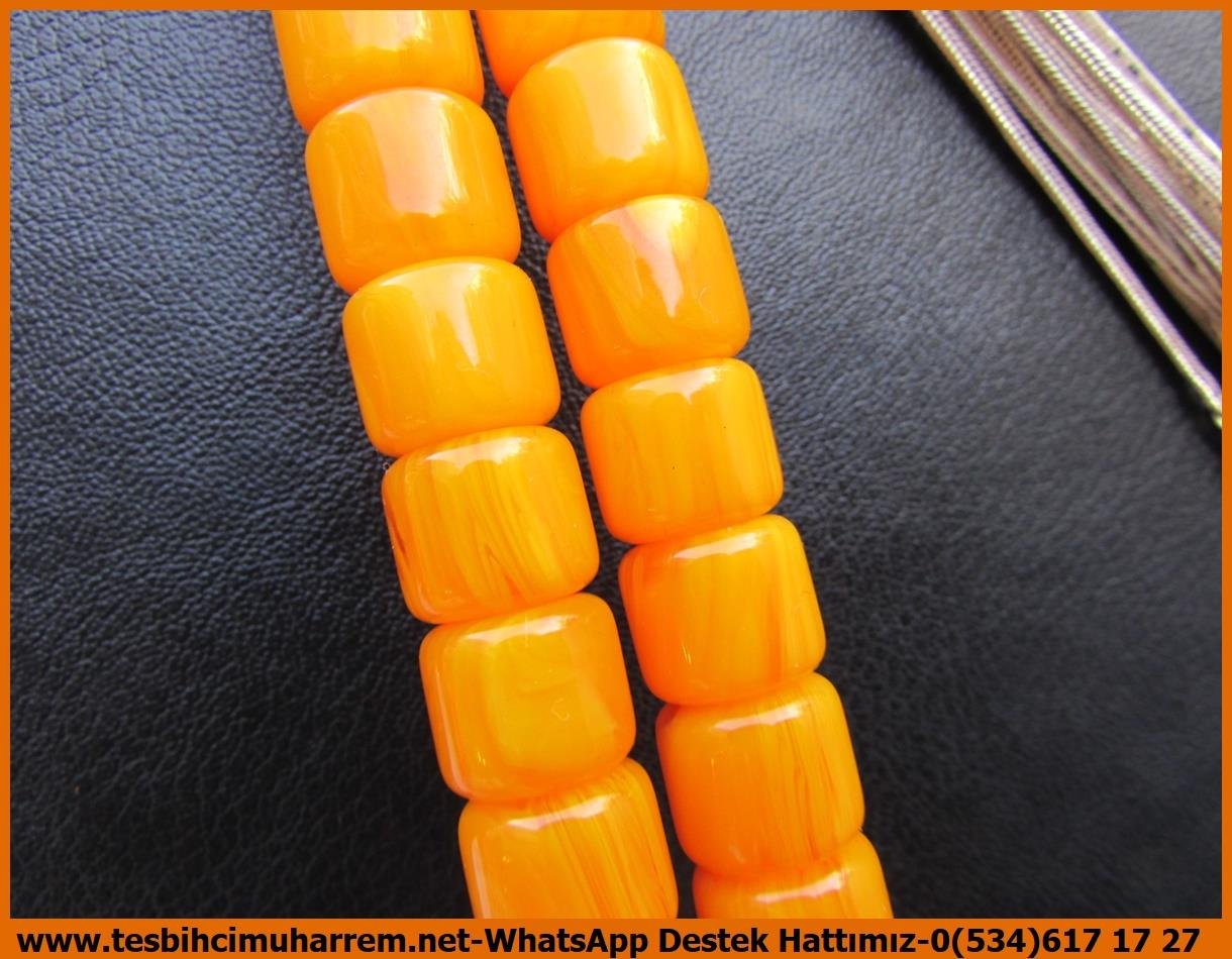 Osmanlı Benzetme Eskitme Eski Usül TesbihlerTM13684Düzgün Baba Usta Tornası Tespih | Sıkma Kehribar, Eski Usül Osmanlı Formu, Pırlantalı, Özel Gümüş Püsküllü, 