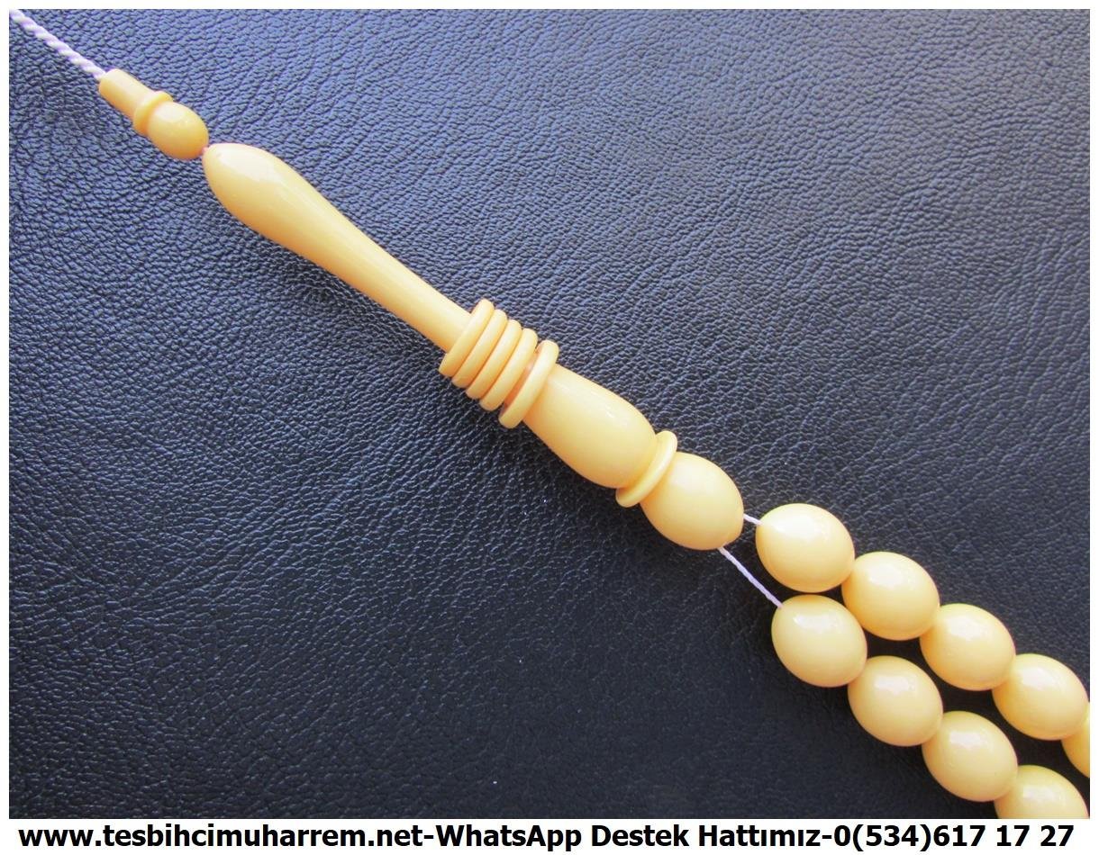 Katalin Ve Bağa TesbihlerTM13278Emre Gürbüz Usta El İşçiliği Katalin Tesbih | Beyzi Kesim Krem Beyaz Sığırcık Kesim Halkalı Şeker TesbihTespih Katalin I Beyzi Kesim Krem Beyaz Eski Objeden Halkalı Şeker Tesbih 