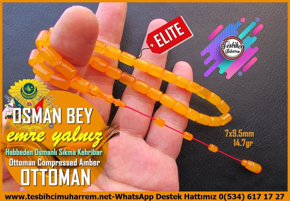 Osmanlı Antika Vişne Ton TesbihlerTM14441Emre Yalnız Usta İşçilikli  Sıfır Yapı Habbeden Sarı Damarlı Osmanlı Sıkma Kehribar Tesbih I Kapsül Kesim Osman Bey Tesbih Habbeden Sarı Damarlı Osmanlı Sıkma Kehribar Tesbih I Kapsül Kesim Osman Bey Tesbih