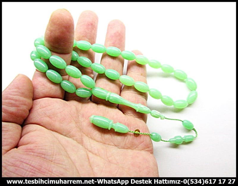 Eski Alman Çatal Takımından Yeşil Katalin Tesbih Antika Günleri