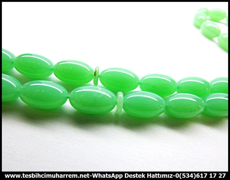 Eski Alman Çatal Takımından Yeşil Katalin Tesbih Antika Günleri