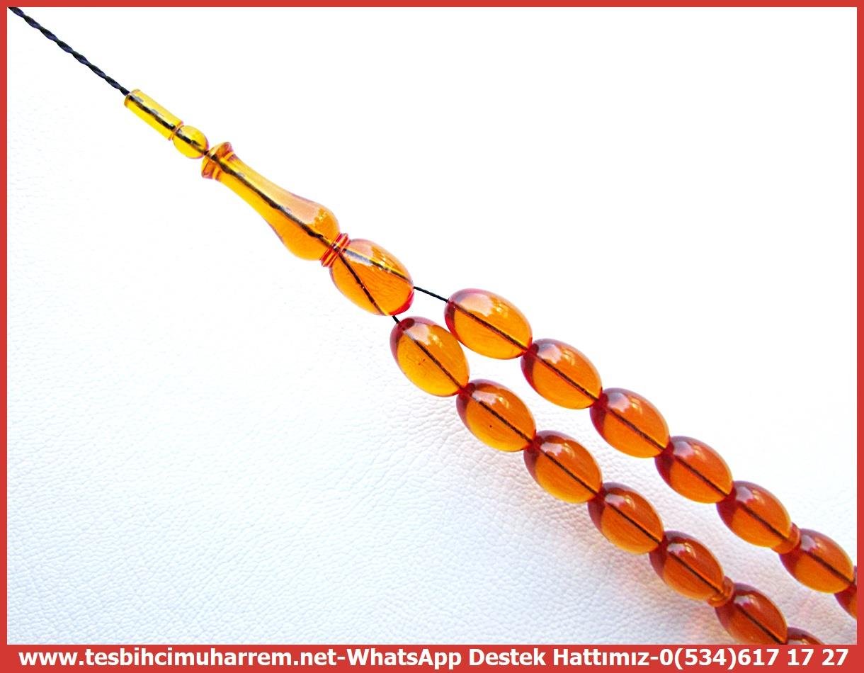 Zar Kehribar TesbihTM13831Eyüp Arslan Usta El İşçiliği Tespih | Zar Kehribar, Eski Alman, Beyzi Kesim, Çay Rengi – “Kurban” TesbihTespih Zar Kehribar l Eski Alman Beyzi Çay Rengi Kurban Tesbih