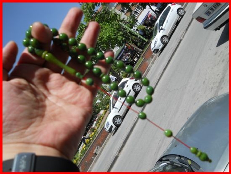 10X12 mm TESBİH-ÜL ERİK-ÜL MUVASALA SIKMA KEHRİBAR