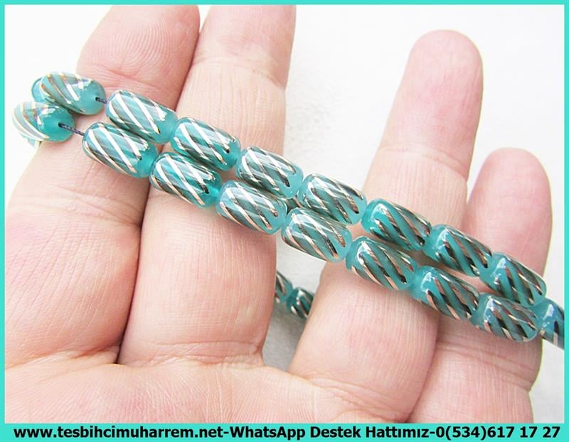 Yeşil Ton TesbihlerTM12469Gümüş Çakım Flexi Tespih Gümüş Püsküllü Yarma Turkuaz Kapsül Kesim Organize İşler-1 Tesbih Gümüş Çakım Flexi Tespih Gümüş Püsküllü Yarma Turkuaz Kapsül Kesim Organize İşler-1 Tesbih 