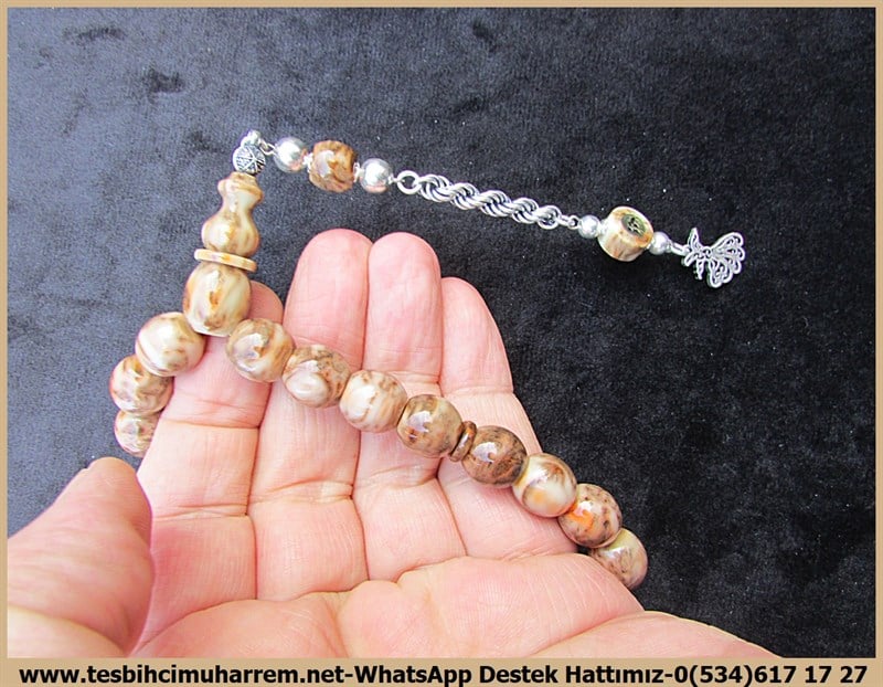 Maskot,Bileklik,Can-ı Gönül TesbihlerTM12155Gümüş Püsküllü Fıçı Kesim Karamelli Efe Maskot Bileklik Katalin Tesbih Mete Bey Gümüş Püsküllü Fıçı Kesim Karamelli Efe Maskot Bileklik Katalin Tesbih Mete Bey 