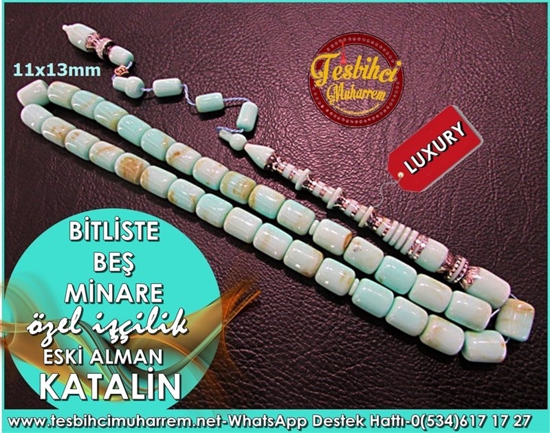 İmame-i Turkuaz Battal Eski Katalin Tesbih Bitliste Beş Minare 