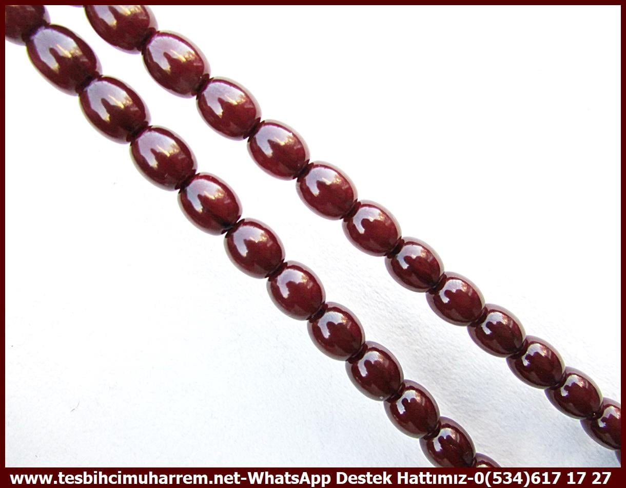 Bordo Kehribar TesbihlerTM12956