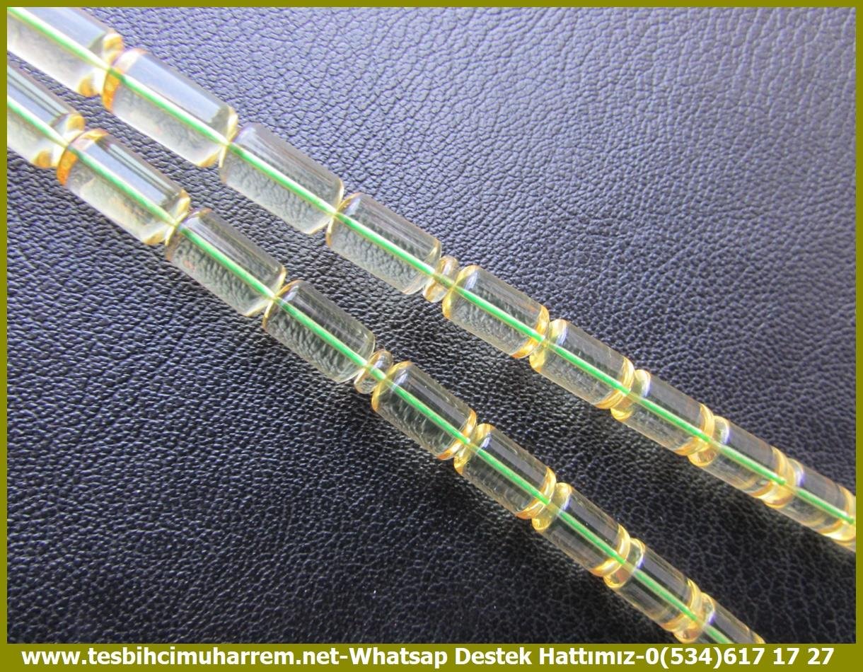 Altın Püsküllü TesbihlerTM13591Kenan Demir Usta El İşçiliği Tespih | Süzme Sıkma Kehribar, Kapsül Kesim, Altın Püsküllü 