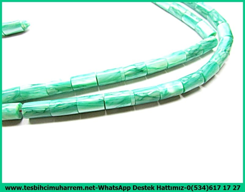 Kesme Model Sedefli Eski Fransız Sıkması Galalith Tesbih Saklı Bahçe