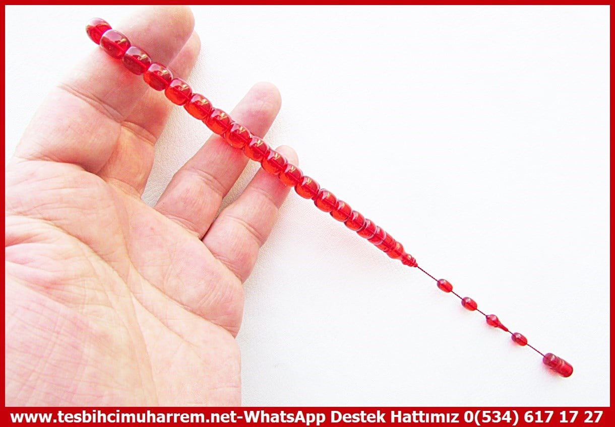 Osmanlı Benzetme Eskitme Eski Usül TesbihlerTM14455Mehmet Karataş Usta İşçilikli  | Çay Kırmızısı Ateş Kehribar Tesbih I Özel Çalışma Fıçı Kesim Of TesbihÇay Kırmızısı Ateş Kehribar Tesbih I Özel Çalışma Fıçı Kesim Of Tesbih