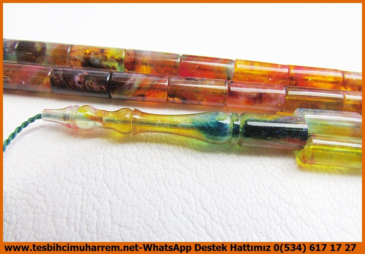 Opal(Sentetik)Sıkma TesbihTM14336Mehmet Sadi Barutçu El İşçiliği Multicolor Amerikan Opal Tespih I Profesyonel Dik Kesme Aşiyan TesbihMulticolor Amerikan Opal Tespih I Profesyonel Dik Kesme Aşiyan Tesbih