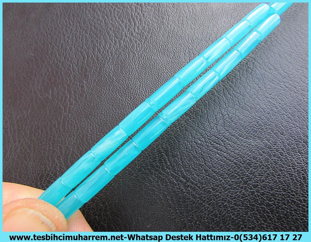 Katalin Ve Bağa TesbihlerTM13531Mehmet Sadi Barutcu Usta El İşçiliği Tespih | Turkuaz Katalin, Kesme Model, Profesyonel Çalışma, 