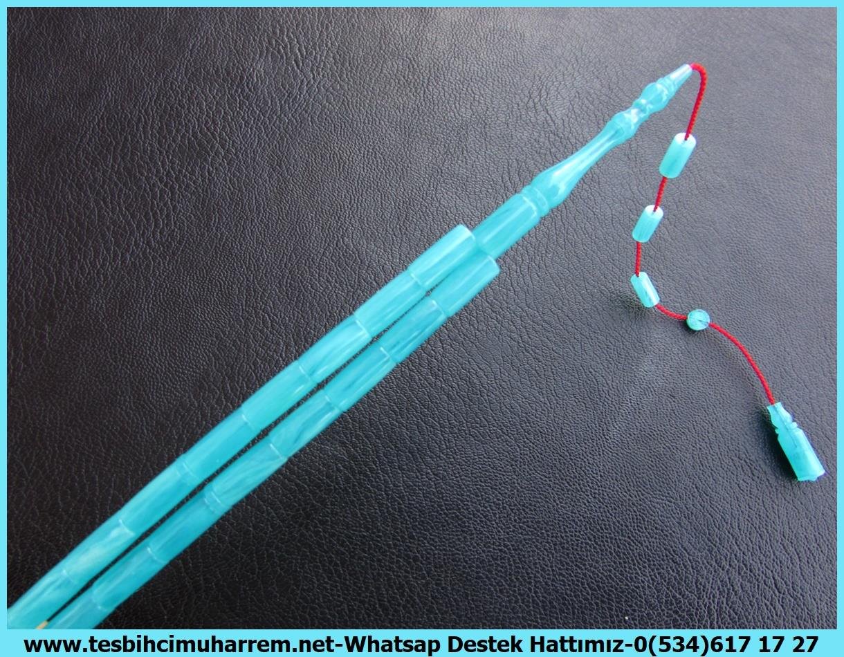 Katalin Ve Bağa TesbihlerTM13531Mehmet Sadi Barutcu Usta El İşçiliği Tespih | Turkuaz Katalin, Kesme Model, Profesyonel Çalışma, 