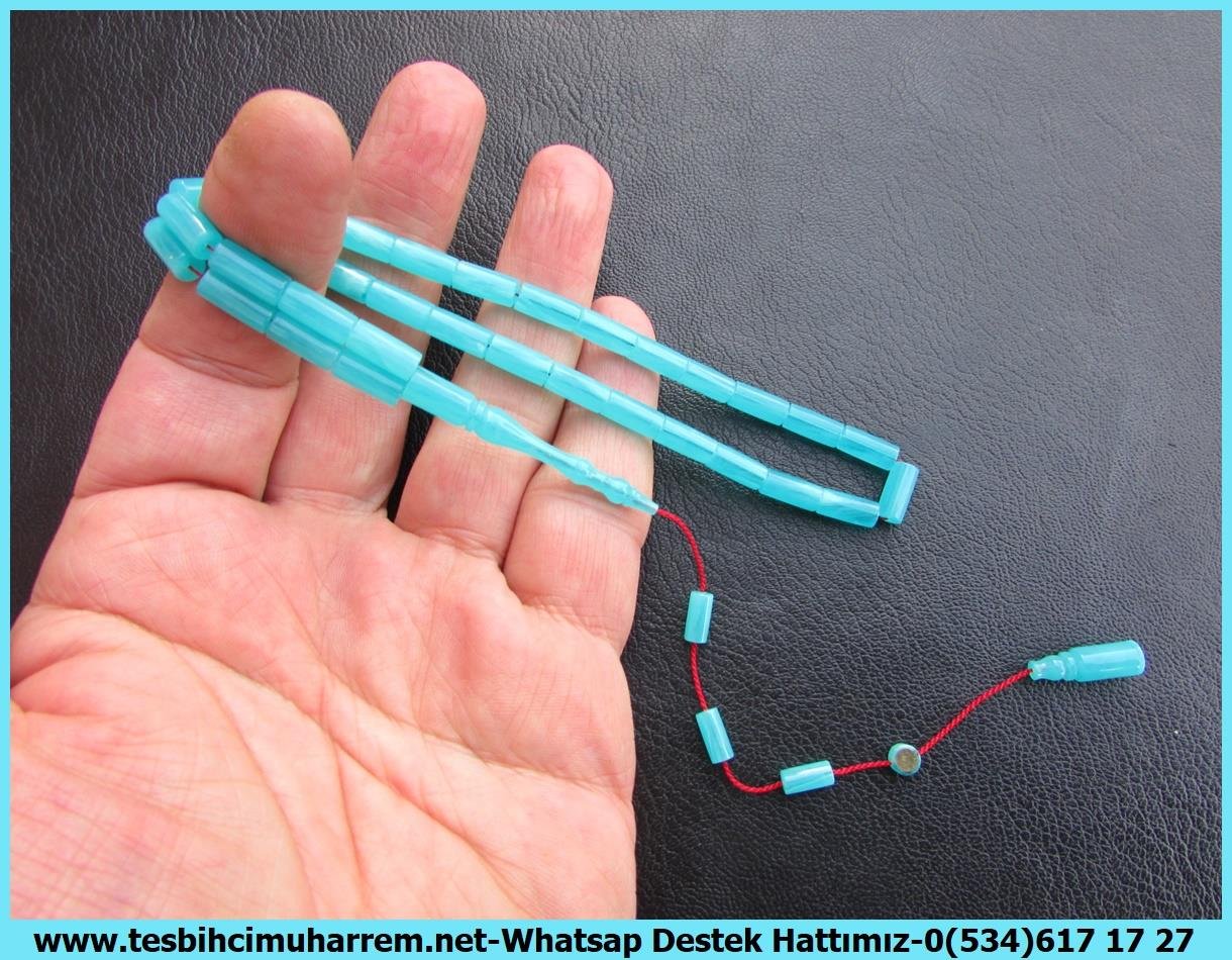 Katalin Ve Bağa TesbihlerTM13531Mehmet Sadi Barutcu Usta El İşçiliği Tespih | Turkuaz Katalin, Kesme Model, Profesyonel Çalışma, 