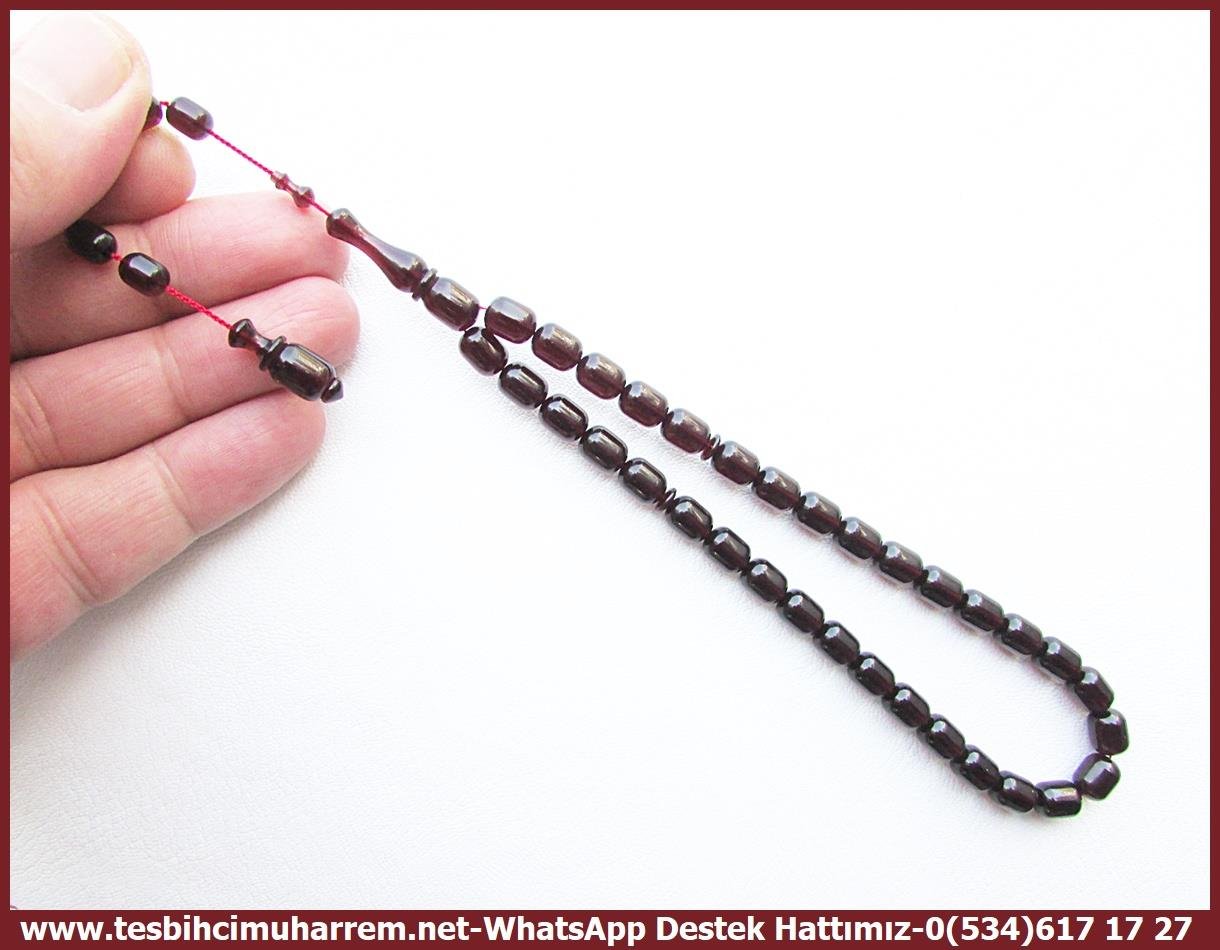 Katalin Ve Bağa TesbihlerTM12480Muharrem Erbay Usta El İşçiliği Tespih | Katalin, Vişne Renk, Kapsül Kesim, Bürokrat Boy – “Kubbealtı” TesbihTespih Katalin l Kapsül Kesim Vişne Renk Bürokrat Boy Kubbealtı Tesbih 
