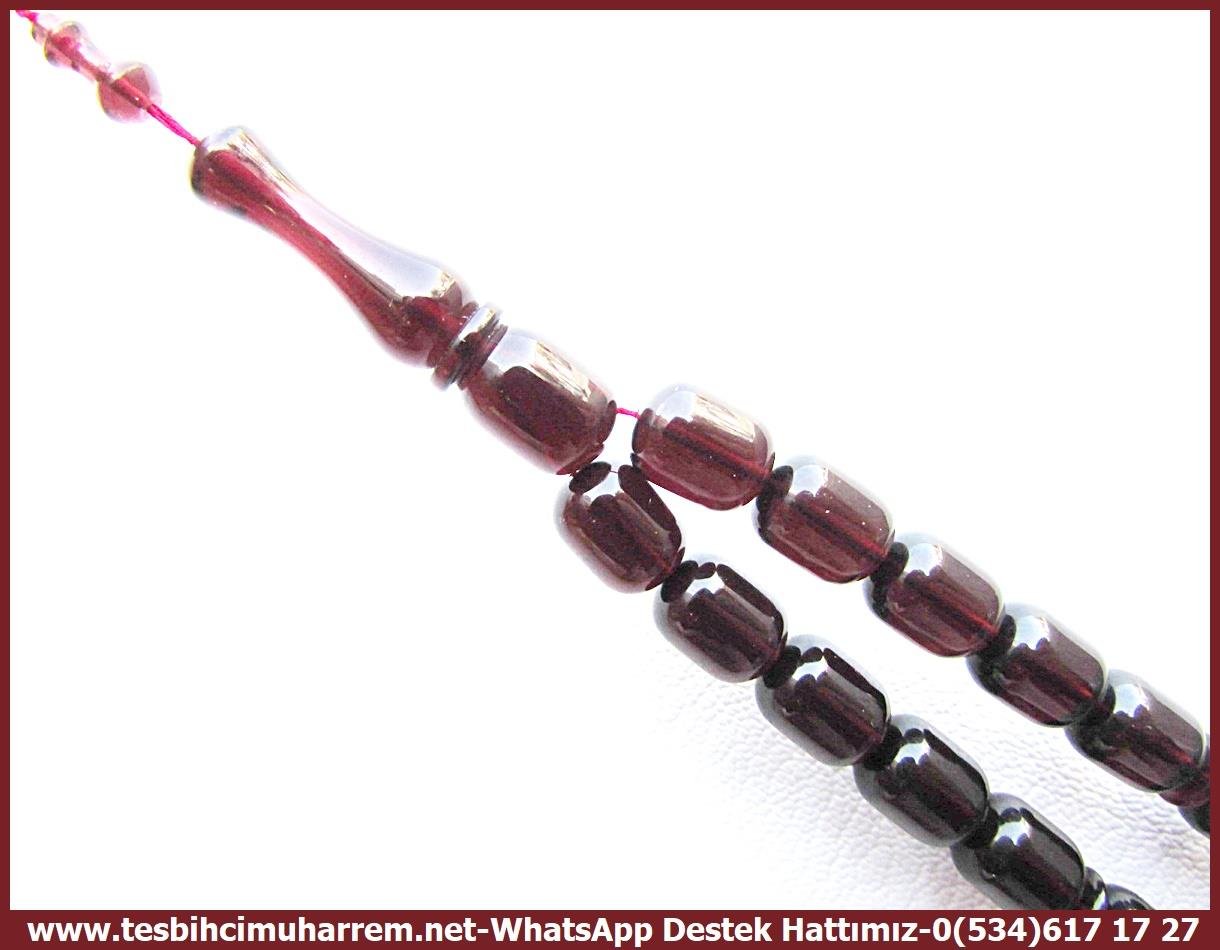 Katalin Ve Bağa TesbihlerTM12480Muharrem Erbay Usta El İşçiliği Tespih | Katalin, Vişne Renk, Kapsül Kesim, Bürokrat Boy – “Kubbealtı” TesbihTespih Katalin l Kapsül Kesim Vişne Renk Bürokrat Boy Kubbealtı Tesbih 