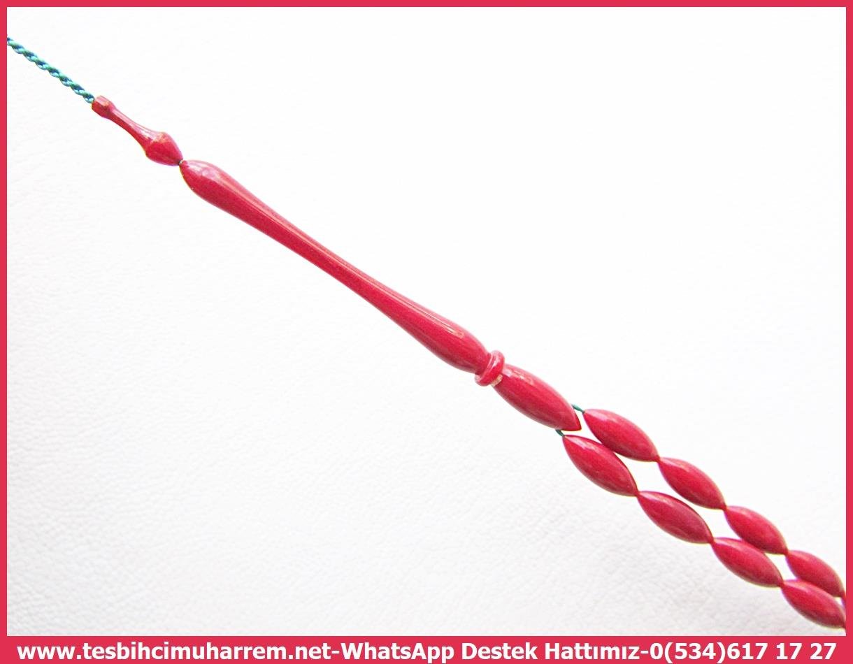 Katalin Ve Bağa TesbihlerTM12595Muharrem Erbay Usta İmzalı Tespih | Katalin, Eski Alman Objeden, Bordo Renk, Arpa Kesim, “Arpacık” Model Tesbih Tespih Katalin l Eski Alman Bordo Renk Arpa Kesim Bürokrat Arpacık Tesbih 