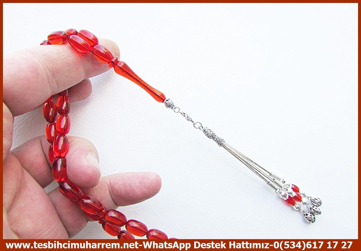 Tütün Ton TesbihlerTM14037Muharrem Karaoğlu Usta Dizayn Çorum-Alaca Ateş Kehribar Tespih – Uzun Gümüş Püsküllü, Çaysak, Badem Kesim Günlük Çekim TesbihTespih Ateş Kehribar I Badem Kesim Çaysak Gümüş Püskül Tasarım Çorum Alaca Tesbih