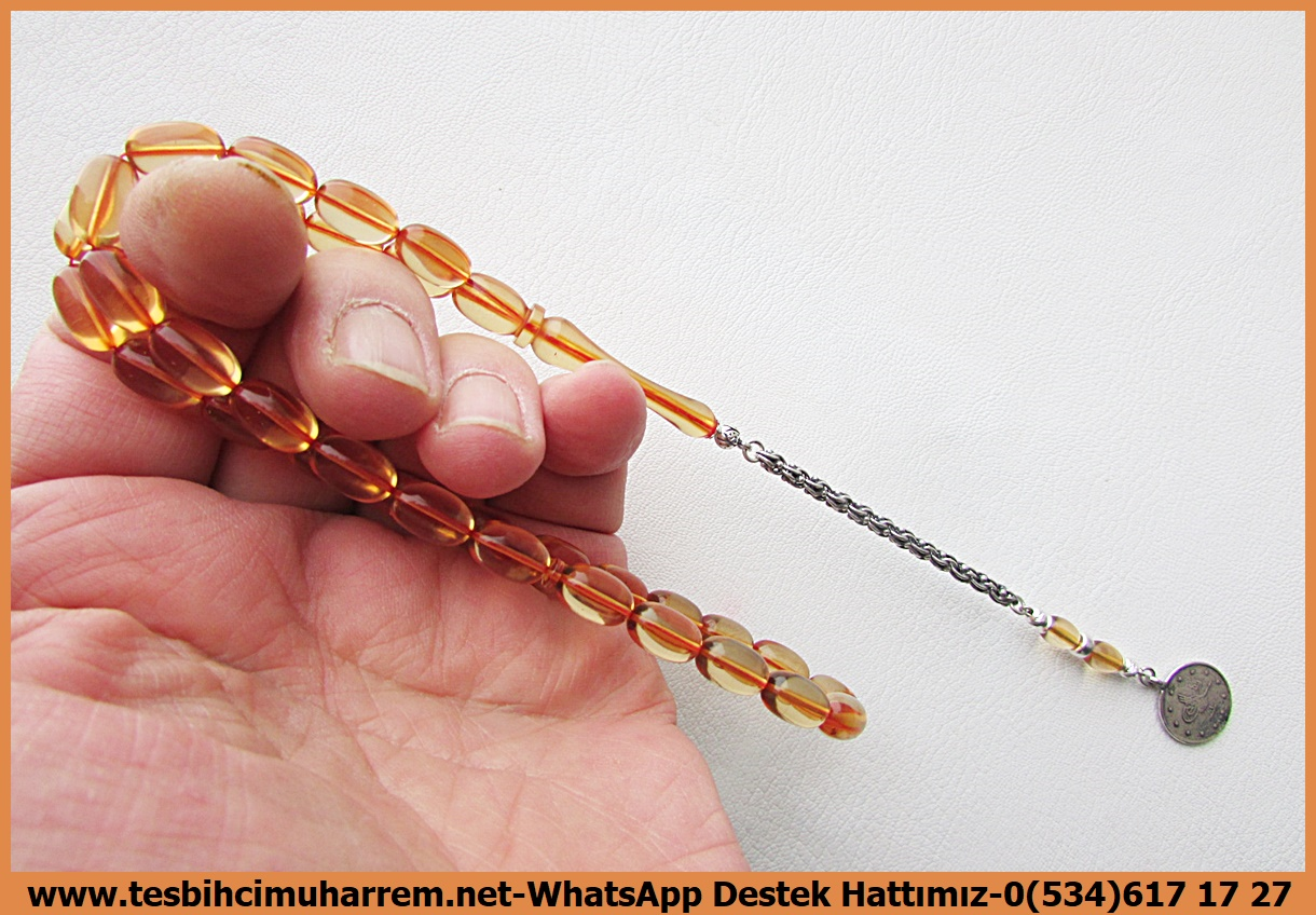 Gül Kurusu Ton TesbihlerTM14041Muharrem Karaoğlu Usta Dizayn Gülendam Kehribar Tespih – Uzun Gümüş Püsküllü, Gül Kurusu, Badem Kesim Günlük Çekim TesbihTespih Ateş Kehribar I Gül Kurusu Badem Kesim Gümüş Tasarım Gülendam Tesbih 