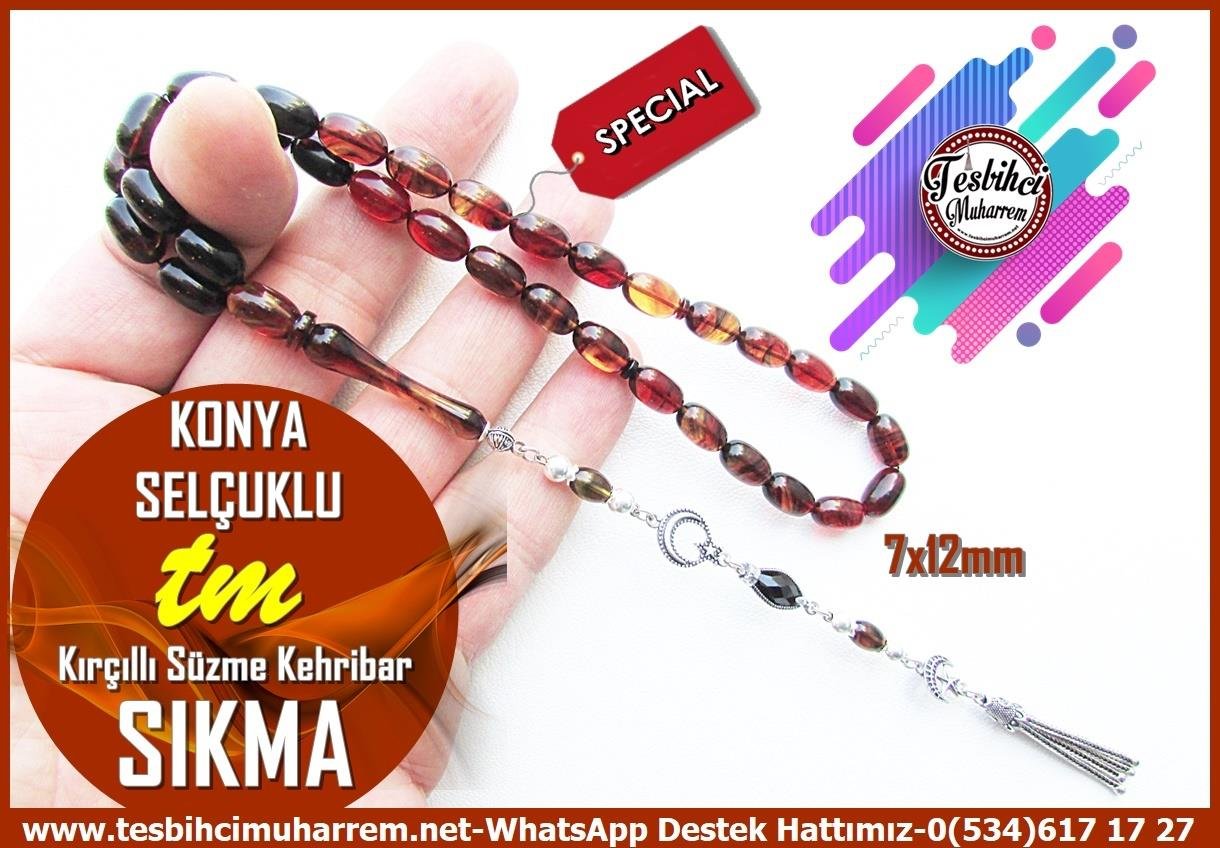 Tricolor Kehribar TesbihlerTM14039/AMuharrem Karaoğlu Usta Dizayn Konya-Selçuklu Sıkma Kehribar Tespih – Uzun Gümüş Püsküllü, Kırçıllı, Badem Kesim Günlük Çekim TesbihTespih Sıkma Kehribar I Badem Kesim Kırçıllı Süzme Gümüş Püskül Tasarım Konya Selçuklu Tesbih