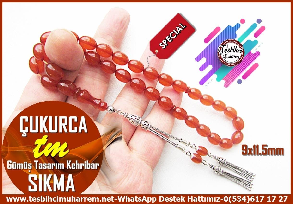 Kayısı Kehribar TesbihlerTM13983Muharrem Karaoğlu Usta Dizayn Sıkma Kehribar Tesbih – Zar Ton, Beyzi Kesim Kesim, Gümüş Tasarım, “Çukurca” İsimli Özel TespihTespih Sıkma Kehribar I Gümüş Tasarım Beyzi Kesim Kayısı Renk Çukurca Tesbih 
