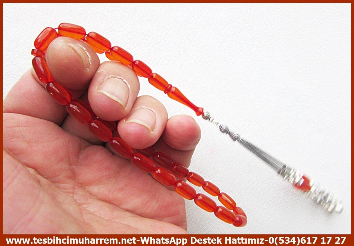 Kayısı Kehribar TesbihlerTM13985Muharrem Karaoğlu Usta Dizayn Sıkma Kehribar Tesbih – Zar Ton, İnce Kapsül Kesim, Gümüş Tasarım, “Gönül” İsimli Özel TespihTespih Sıkma Kehribar I Gümüş Tasarım İnce Kapsül Kesim Zar Ton Gönül Tesbih 