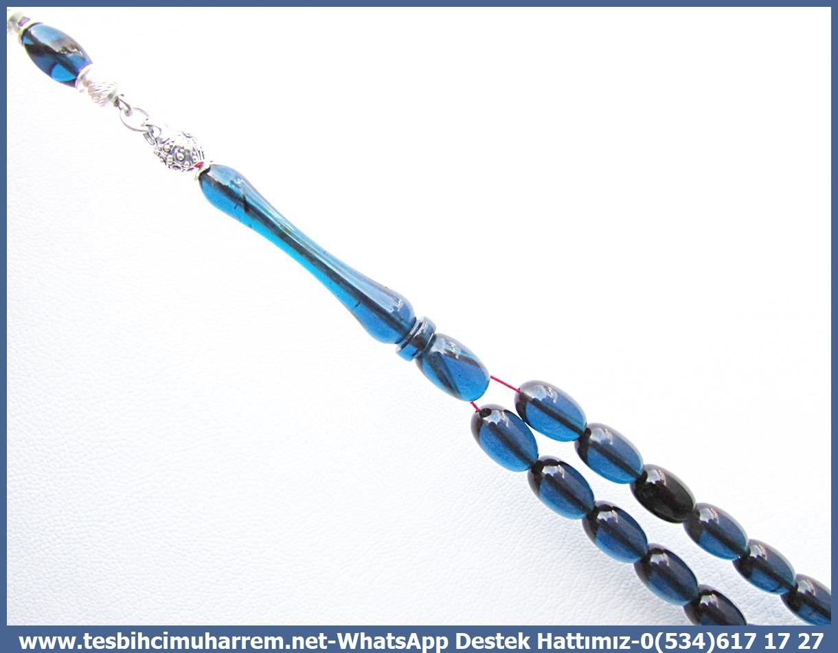 Su Damlası Ton TesbihlerTM13814Muharrem Karaoğlu Usta Dizayn Tespih | Ateş Kehribar,Gece Mavisi, Zirkon Gümüş Püskül, Beyzi Kesim, “Burası Adıyaman” TesbihTespih Ateş Kehribar l Zirkon Taş Gümüş Püsküllü Burası Adıyaman Tesbih