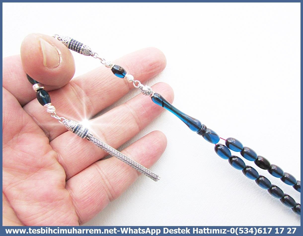 Su Damlası Ton TesbihlerTM13814Muharrem Karaoğlu Usta Dizayn Tespih | Ateş Kehribar,Gece Mavisi, Zirkon Gümüş Püskül, Beyzi Kesim, “Burası Adıyaman” TesbihTespih Ateş Kehribar l Zirkon Taş Gümüş Püsküllü Burası Adıyaman Tesbih