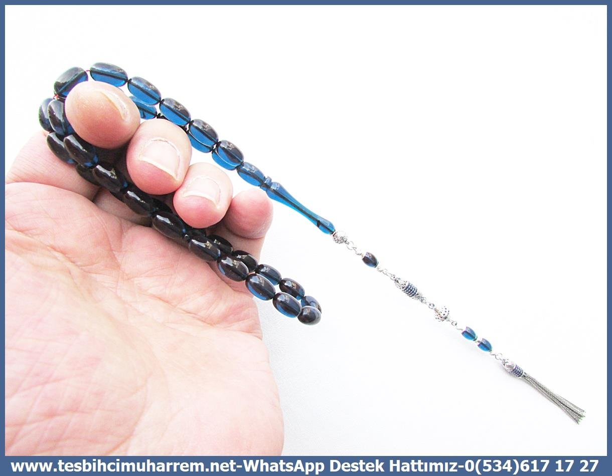 Su Damlası Ton TesbihlerTM13814Muharrem Karaoğlu Usta Dizayn Tespih | Ateş Kehribar,Gece Mavisi, Zirkon Gümüş Püskül, Beyzi Kesim, “Burası Adıyaman” TesbihTespih Ateş Kehribar l Zirkon Taş Gümüş Püsküllü Burası Adıyaman Tesbih