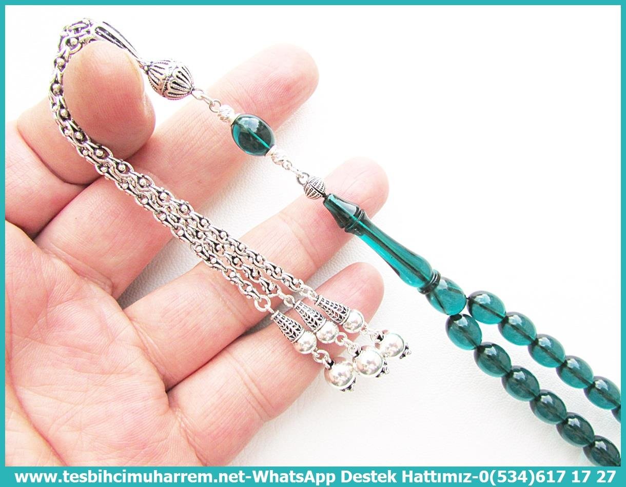 Mavi Ton TesbihlerTM13809Muharrem Karaoğlu Usta Dizayn Tespih | Ateş Kehribar, Gül Kurusu Renk, Gümüş Püskül, Sığırcık Kesim, “Ispartalı” Tesbih :Tespih Ateş Kehribar l Turkuaz Yeşil Gümüş Püskül Benim Meselem Tesbih