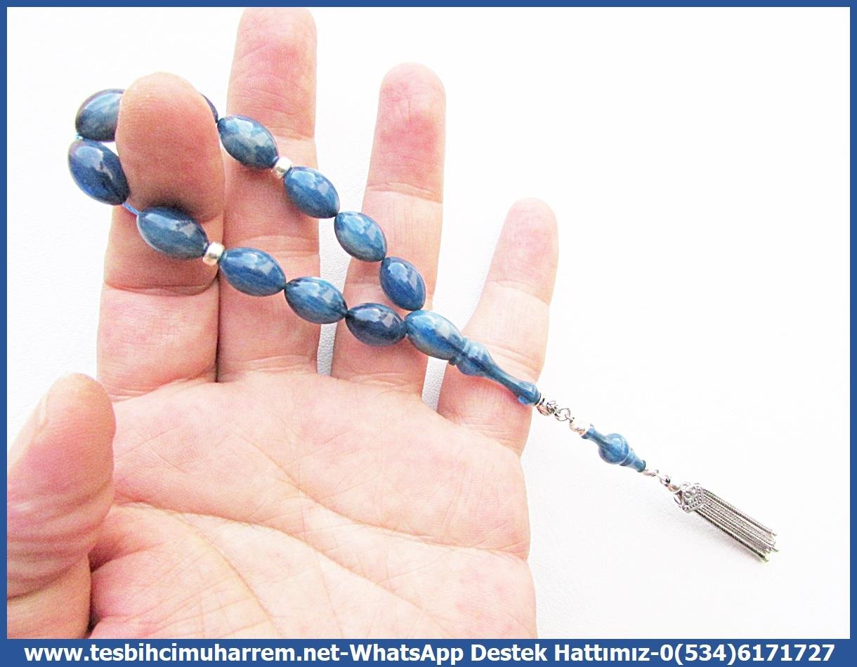 Zaza Selçuklu Sallaması TesbihlerTM13895Muharrem Karaoğlu Usta Dizayn Zaza Maskot Sallama Tespih | Mavi Damarlı Katalin, Gümüş Tasarım, “İkilem” Model TesbihTespih Zaza Maskot Sallama Katalin I Mavi Damarlı Gümüş Tasarım İkilem Tesbih 